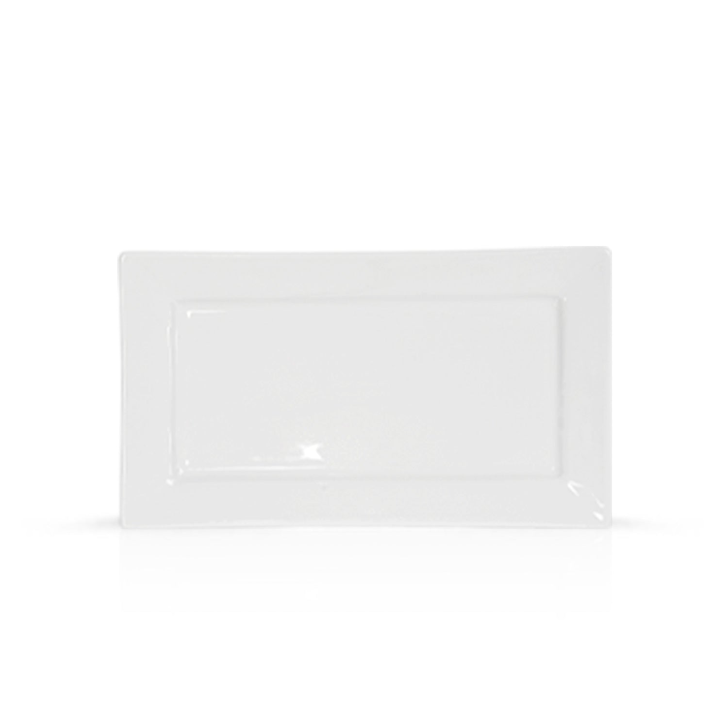 Pearl White Salad Plates – 9.75 Inch Oval, Premium Porcelain